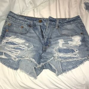 Jean shorts